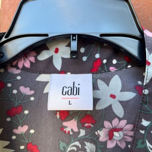 Cabi Plaza Fiesta Floral Tank Top size large - Picture 3 of 4